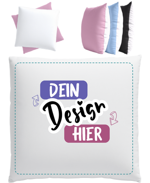 Quadratisches Buntes Kissen