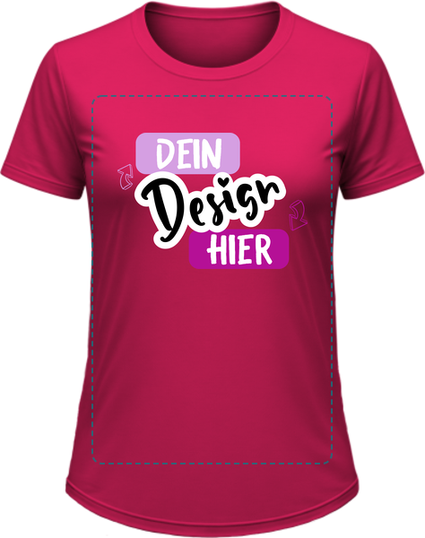 Sport T-Shirt - Cool T · Knallpink