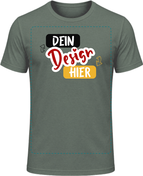 Meliertes Militärgrün