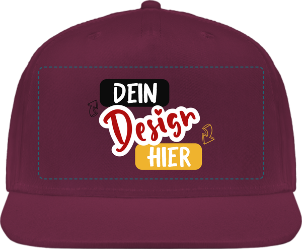 Kappe mit geradem Schild