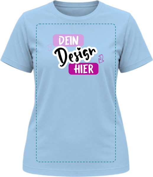 Imperial Damen T-Shirt SOL'S · Himmelblau