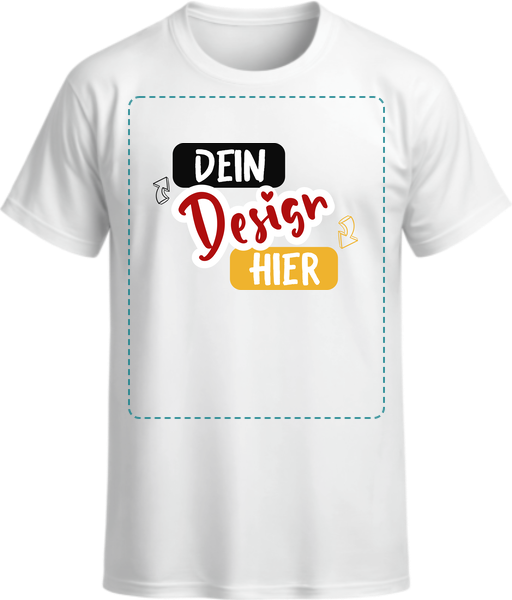 Aktion B&C #E150 Herren T-Shirt Weiß