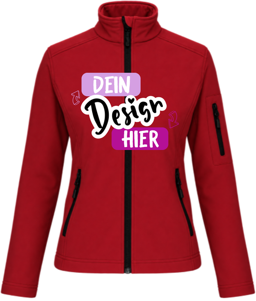 KARIBAN Damen-Softshelljacke